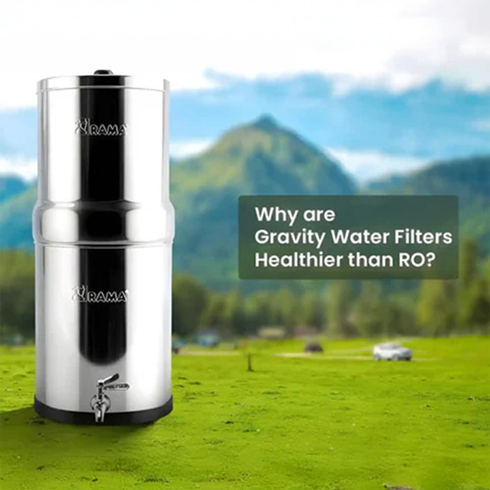 Why are Water Filters Healthier than RO?